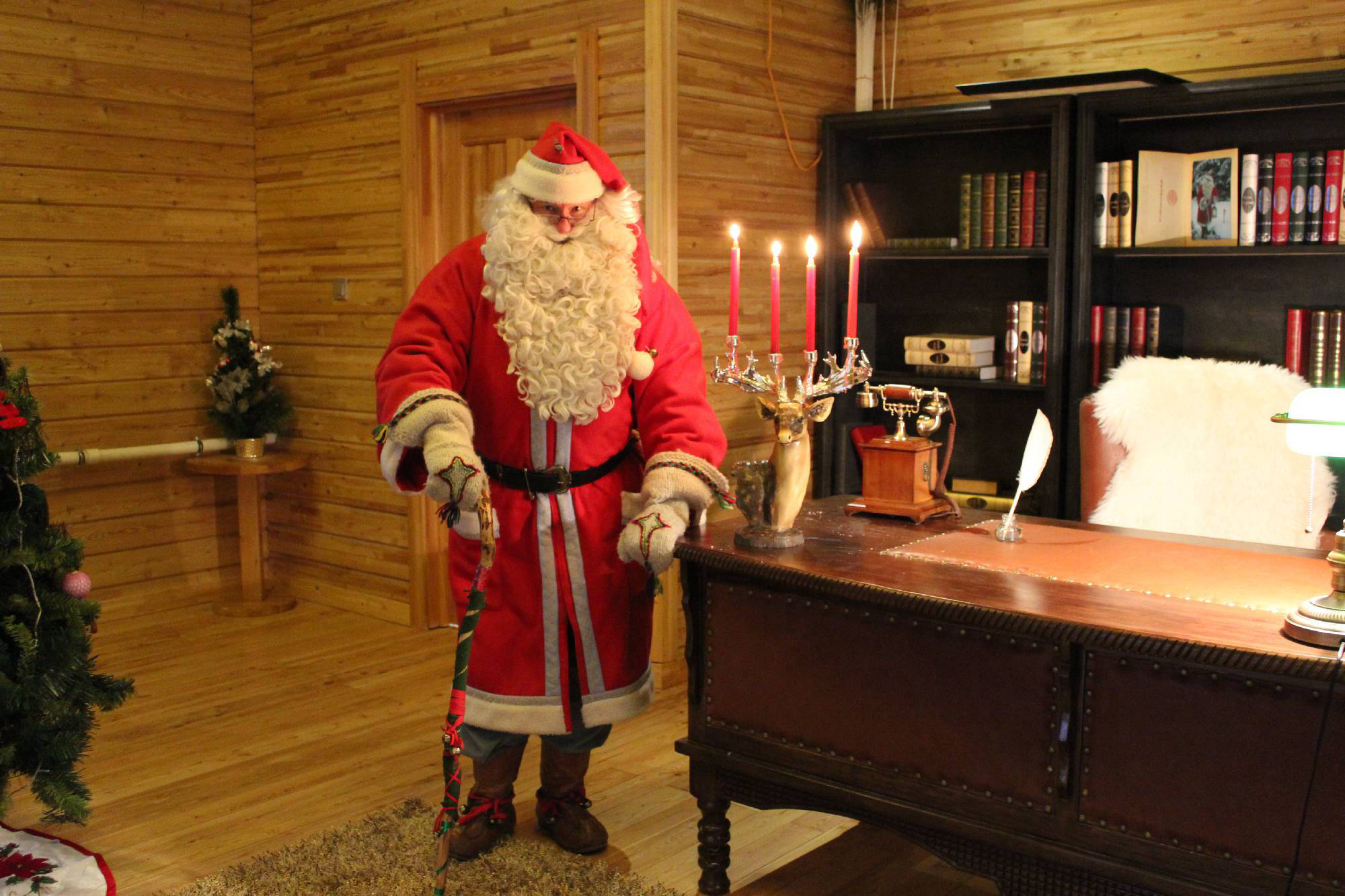 2010年，第一任芬兰圣诞老人Pekka